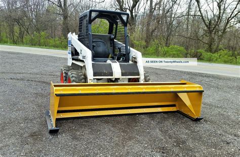 skid steer snow box